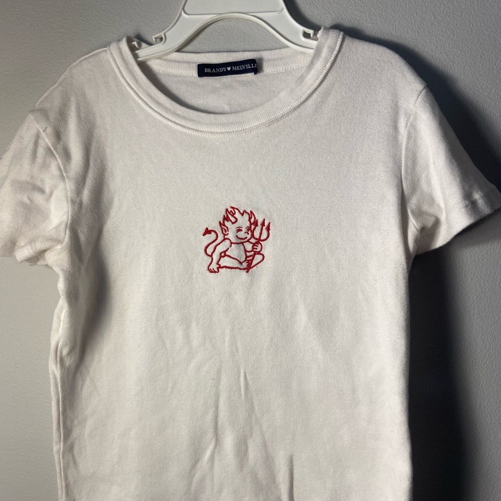 Brandy Melville baby devil top!